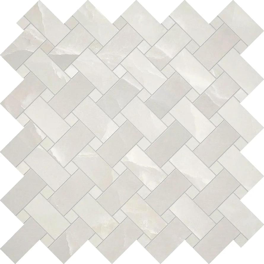 мозаика Tele Di Marmo Onyx Intrecci Ivory Lappato 30x30