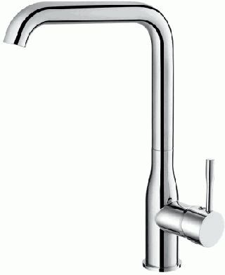 Смеситель Ledeme для кухни, поворотный излив, однозахватный, бежевый матовый L4698M