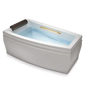 Ванна Gruppo Treesse 1690 V1661S 1600х900х650 CrystalTech, угловая, левая, подголовн., ручка