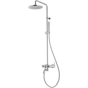 Душевая колонна CEZARES -CVD-01 смеситель для душа, верхний и ручной душ, хром