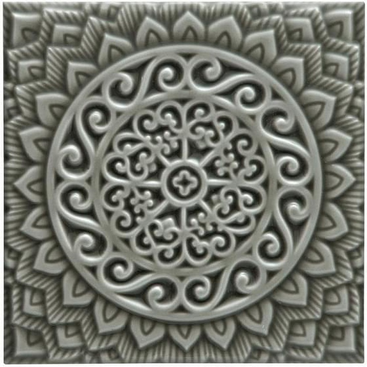 Adex Studio ADST4101 Relieve Mandala Universe Eucalyptus 14,8x14,8