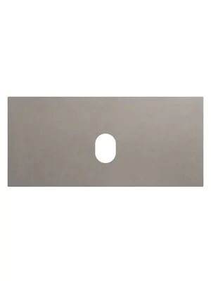 Столешница BelBagno (1016x468х10) керамогранит, без отв. под смеситель, Cemento KEP-100-CEM-W0