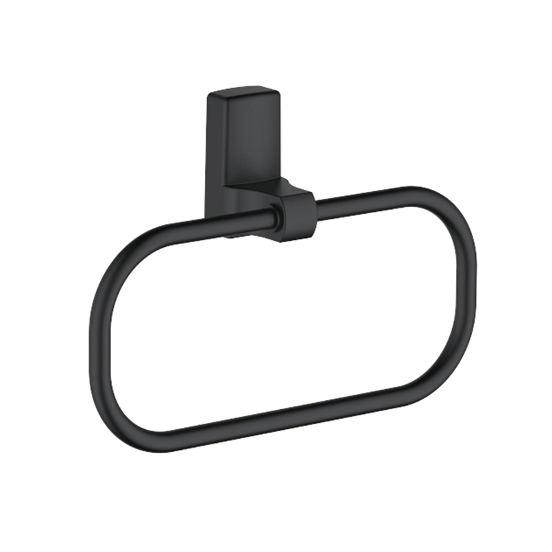 полотенцедержатель LEDEME одинарный, черный L30304B