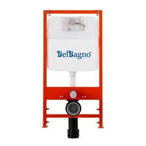 Инсталляция BelBagno для подвесного унитаза 1070х548х140мм, фронт. управление, крепления BB026