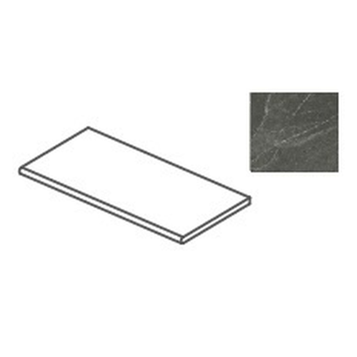 Impronta italgraniti Shale SL04GT2 Ash Gradone Toro 33x120x14 матовая