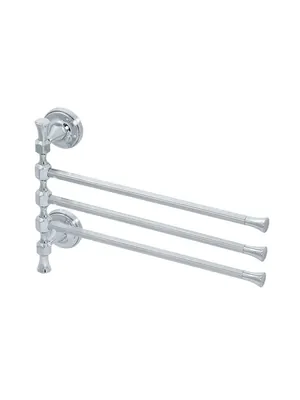 Migliore Полотенцедержатель тройной поворотный (32x24) хром 27676