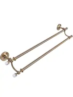 Полотенцедержатель двойной ART&MAX 65 см цвет: бронза AM-E-2648SJ-Br