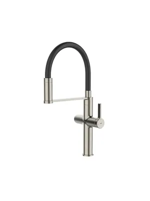 Смеситель для кухни Iddis с каналом для фильтрованной воды,гибкий излив,сатин IKNBNFFi05