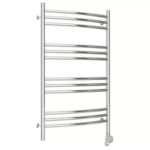 Полотенцесушитель электрический СТИЛЬЕ 800х500, нерж. сталь, ТЭН справа, 00510-8050