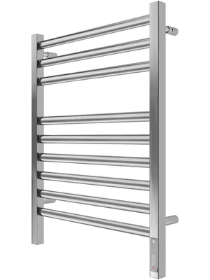Полотенцесушитель TERMINUS П9 (ШВ:530x700) электр, sensor quick touch, нерж.сталь 95Вт