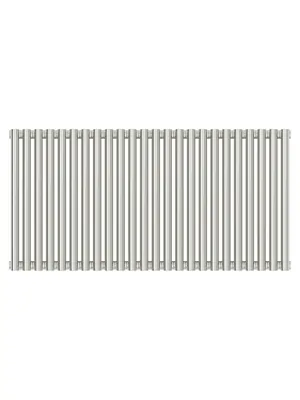 СУНЕРЖА Дизайн радиатор 500х1080 (24 секц) нерж.сталь, универ. подкл., 1/2", 00-0332-5024