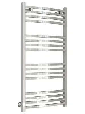 СУНЕРЖА Полотенцесушитель 1000х500 (16 ступ.) нерж.сталь, диагонал./нижнее подкл. 00-0251-1050