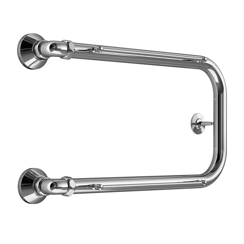 Полотенцесушитель водяной полотенцесушитель MELODIA Moon Shelf 60x40 мм П-образный б/кронштейна белый матовыйRMS6040