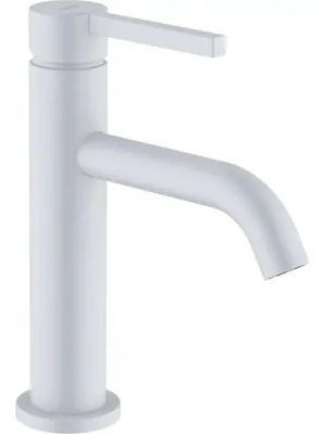 Смеситель KLUDI Pura 100 мм, для умывальника,однозахватный,д/кл.,белый мат. 202895315