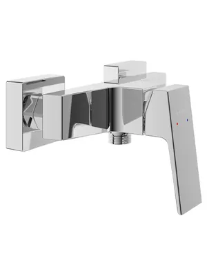 Смеситель для душа Aqueduto CLA0700 настенный, однозахватный, без излива, цвет: хром