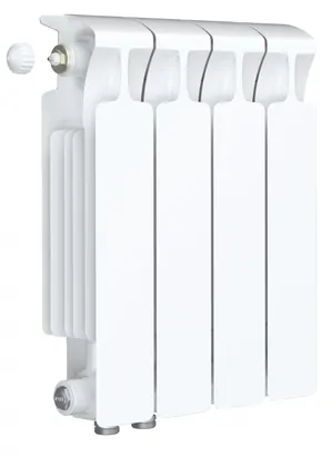 Радиатор биметаллический Rifar Ventil MVL 350 нижнее левое подкл, 4 секций, 50мм, 552 Вт