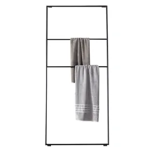 Полотенцедержатель-лестница Burgbad 800х1800 напольный, металл, черный HHRE001