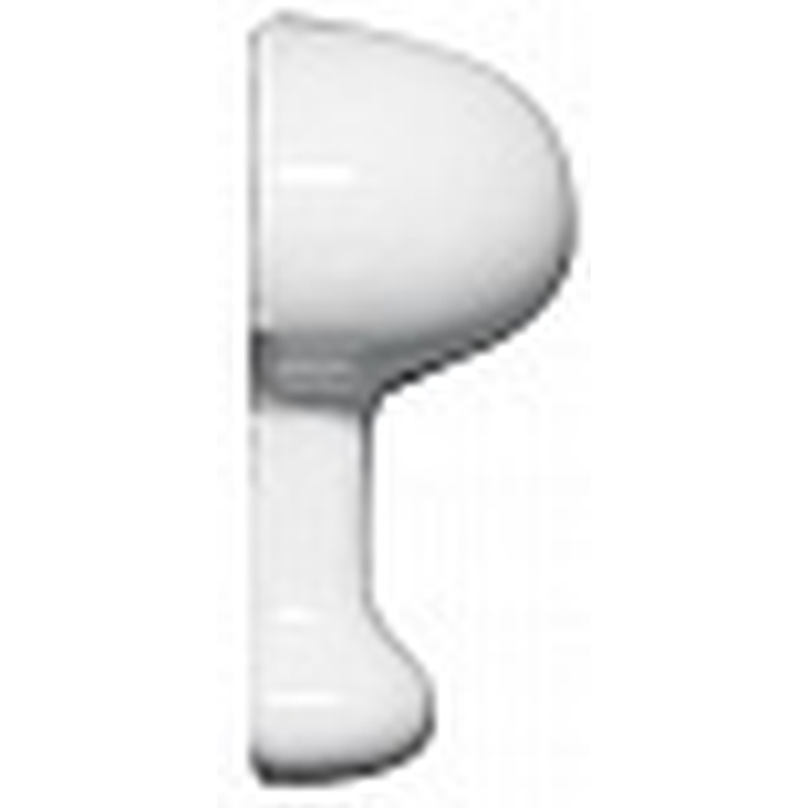 Adex Neri ADNE5131 Angulo Moldura Lisa PB Blanco Z 5,1x2,7