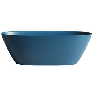 Ванна отдельностоящая Salini S-Stone 1850x900x605 иск. камень, мат. RAL полностью 102529MF