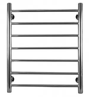 Полотенцесушитель Флагман "Лесенка" прямая 600х700 нерж. сталь, диагональное/нижнее подкл. D-1/2"