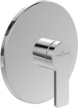 Смеситель для душа Villeroy&Boch Architectura встраиваемый, внешняя часть, хром TVS10335200061