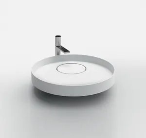 Раковина Falper WN1 560х560х140 накладная, без перелива, без отв. под смеситель, белый