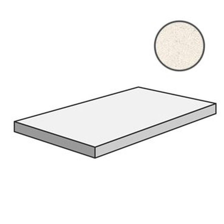 Sant Agostino Highstone CSAGASHL12 Gradone Sx Light 33x120 матовая