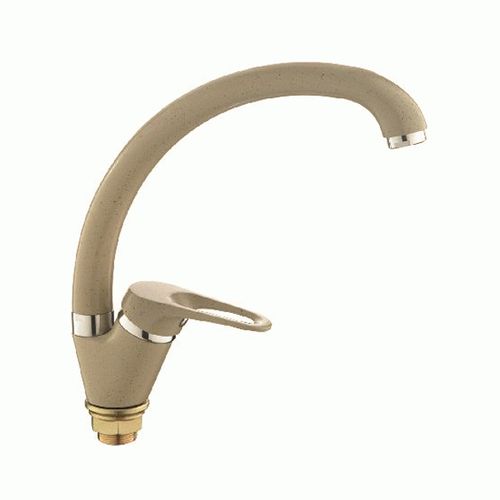 Смеситель Ledeme для кухни, поворотный излив, однозахватный, бежевый матовый L5913K