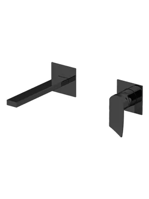 Смеситель GATTONI 8139/81NO для раковины, встраиваемый, черный мат