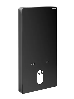 Пристенный модуль системы инсталляции WasserKRAFT 86 для биде, черный 86BDT.050.BL