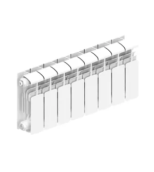 Радиатор алюминиевый RIFAR (265х648х90) 8 секций, 792Вт, белый