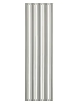 СУНЕРЖА Дизайн радиатор 1800х540 (12 секц) нерж.сталь, универ. подкл., 1/2", 00-0332-1812