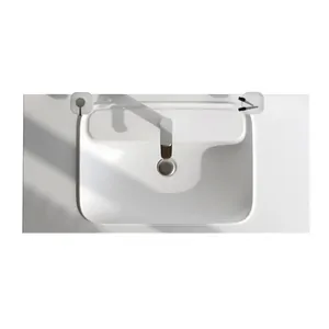 Раковина AM.PM 1008х492х160 накладная на тумбу, белый M8FWPC1000WM