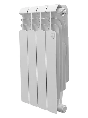 Радиатор биметаллический, 4 секции Royal Thermo 500 2.0, боковое подк, НС-1412074