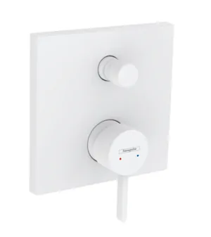 Смеситель Hansgrohe 76416700 для ванны, скрытый монтаж, встроен.защ.комбинация, мат.белый