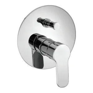 Смеситель CEZARES -VDI-01 для ванны, встраиваемый с переключателем, однозахватный, хром