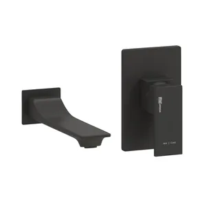 Встраиваемый комплект WasserKRAFT A20503 для раковины, смеситель, излив, черный мат