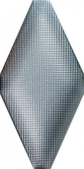 декор Rombos Acolchado Micro Platino 10x20