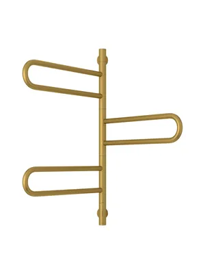 СУНЕРЖА 4.0-3С Полотенцесушитель 773х535, поворотный, 100 Вт, золото матовое, 032-0823-0773