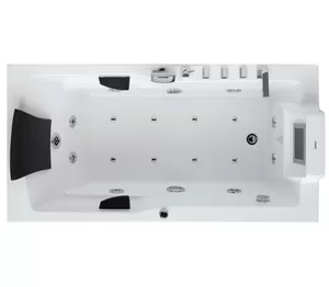 Гидромассажная ванна Gemy G9066-II O R (1710х860х700) аэромассаж, хромотерапия, LCD TV