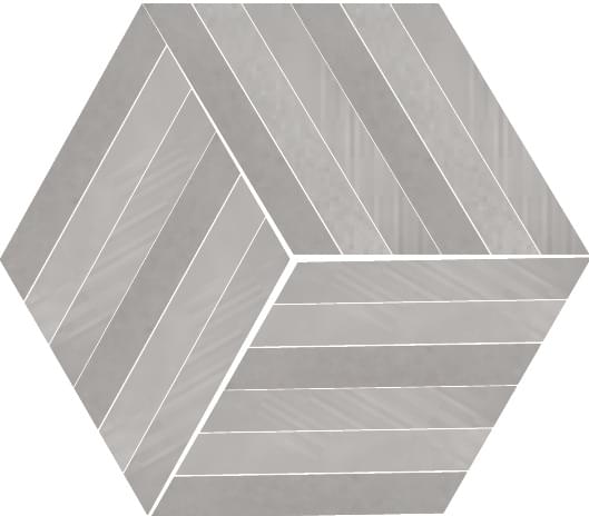 мозаика Otto Mosaic 6 Grigio 22.5x19.5