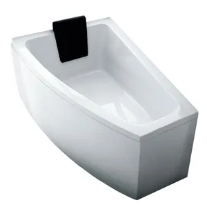 Ванна Gruppo Treesse V8261sx 1600х900х600 CrystalTech, угловая, левая, каркас, слив, белая