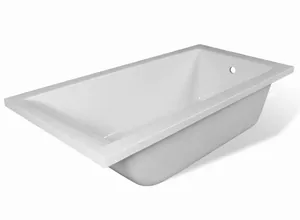 Ванна прямоугольная Estet (1700х750) из искусственного камня, белый глянец ФР-00001681