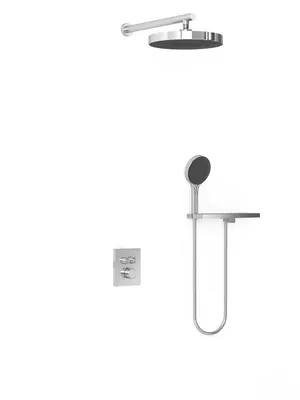 Душевая система Vincea термостатическая,с полкой,верхний и ручной душ,хром VSFW-3I21MT2RCH