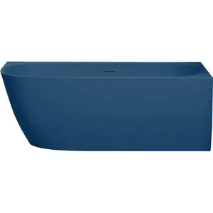 Ванна пристенная Salini R 102524MF 1700х850х590 угловая S-Stone RAL матовый