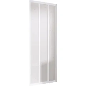 Стенка душевого уголка RAVAK ASRV3-75 (740х1880) раздвижные двери, полистирол, белый+Pearl