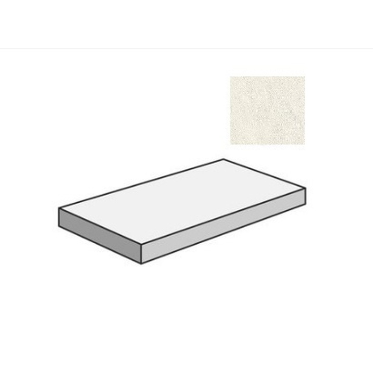 Sant Agostino Waystone CSAGADWI12 Gradone Angolare Dx Light 33x120 матовая
