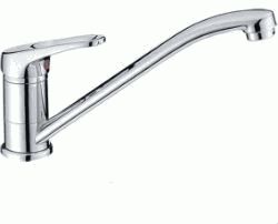 Смеситель Ledeme Н13 для кухни, однозахватный, поворотный, хром L4813