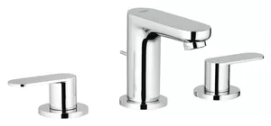 Смеситель Grohe 20187000 для умывальника на 3 отверстия, S-Size, хром