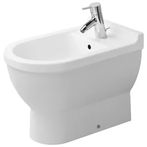 Биде напольное DURAVIT 370х560х420 отверстие под смеситель, перелив 2230100000
